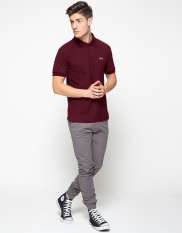 Mark Inc. Polo Shirt Maroon Red