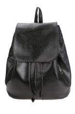 Marlow Jean Tas Ransel Fashion Wanita / Tas Punggung Bahan Kulit - Hitam