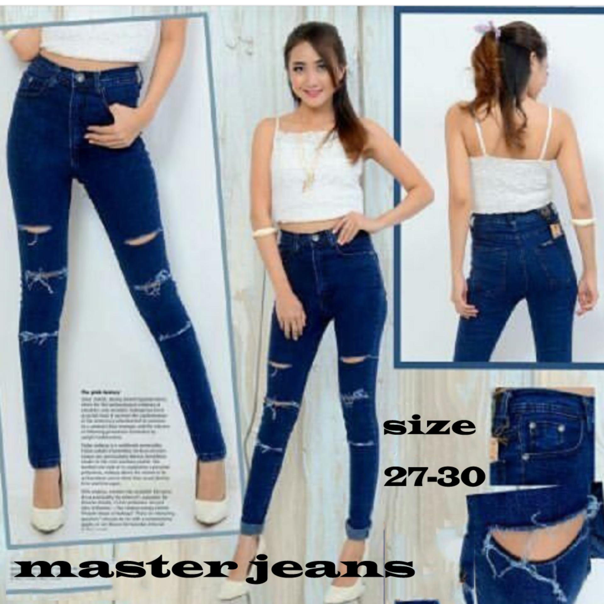 master jeans celana highwaist wanita (0023)