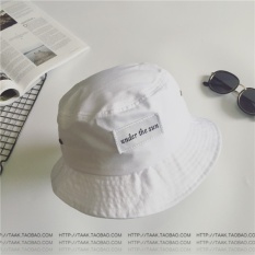Masuknya orang Jepang hitam laki-laki pecinta topi topi topi nelayan (Putih)