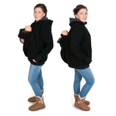 Maternity Mom Jacket Kangaroo Baby Carrier hoodies Pregnant Outerwear Coat Warm - intl