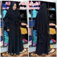 MAXI Adira SYARI Hitam / MAXI CERRUTY Polos / GAMIS Adara Hitam Syari