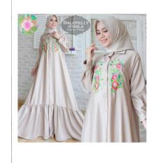 maxi starla baloteli choco fashion wanita gamis dres baju muslim