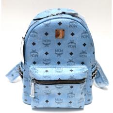 MCM Stark Small Backpack (Denim)