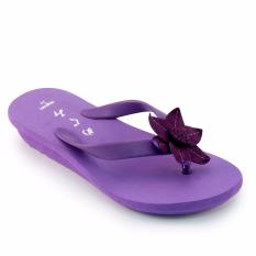 Megumi Sandal Jepit Wanita Petunia - Purple