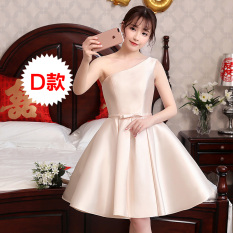 2018 Model Baru Baju Pelayanan Pengantin Wanita Menikah Pengiring Pengantin Kelompok Rok Sister Kembaran Perjamuan Gaun
