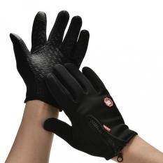 Laki-laki Hangat Musim Dingin Termal Windproof Ski Salju Snowboard Sarung Tangan Motor XL - INTL