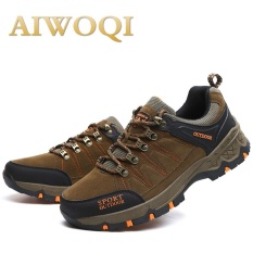 Pria Wanita Rendah Anti-Air Non-slip Sepatu Daki Gunung Luar Ruangan Pendakian Daki Gunung Sepatu Aiwoqi-Internasional