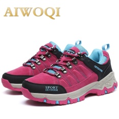 Pria Wanita Rendah Anti-Air Non-slip Sepatu Daki Gunung Luar Ruangan Pendakian Daki Gunung Sepatu Aiwoqi-Internasional