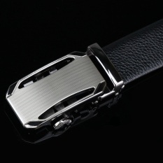 Men's First Layer Of Leather Belt Leather Belt Belt Automatic Buckle Canton Section (Color: Automatic Buckle Belt 1) - intl