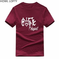 Pria Uzumaki Naruto Game Cotton MensT-Shirt StreetWear Lucu Tee Atasan Casual Fitness MEN T Shirt ROSE- INTL