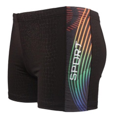 Mens Renang Pantai Casual Printing Celana Pendek Fashion Spa Profesional Trunks Gaya 2-Intl