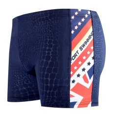 Mens Renang Pantai Casual Printing Celana Pendek Fashion Spa Profesional Trunks A 3-Intl