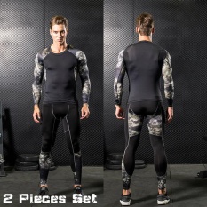 ... Demix Set Lari Pengetat Fitness T-shirt Celana Pendek Legging Pria Sport Bersumpah Setelan Olahraga Gym-IntlIDR266000. Rp 268.000
