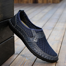 Pria Fashion Sepatu Kets Sepatu Keren Sepatu Sebab Kaki Biru