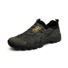 Pria Sepatu Daki Gunung Sepatu Panjat Bernapas Sport Gunung Berburu Atletik Luar Ruangan Anti-Air-Internasional
