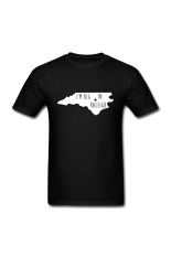 Pria Raleigh Big Kebanggaan Bangga Personalisasikan T-Shirt untuk Hitam (Intl)