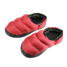 Pria Yang Nyaman Hangat Lembut Selimut Termal Di Bawah Sandal Tahan Terhadap Udara Keledai In The House Anti Selip Mengenakan Sepatu Lecet Sepatu Bot Pasangan Sandal Sepatu Bot Salju Merah