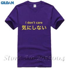 Mens T-Shirt Hammer Dicetak Super Hero Anime Man Cotton Lengan Pendek T Kemeja Ungu-Intl