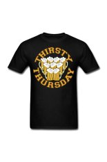 Pria Haus Kamis PNG Dirancang T-Shirt untuk Hitam
