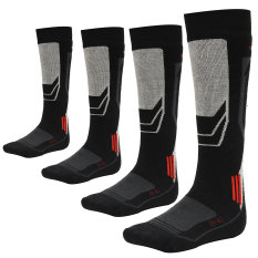 Pria Termal Hangat Musim Dingin Snowboarding Handuk Olahraga Ski Kaus Kaki Panjang UE 39 ~ 46 For Ski, Bersepeda, Skate, Pendakian Gunung, Perjalanan, Hiking And Kegiatan Outdoor Lainnya Hitam. -ต่างประเทศ