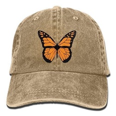 Mens Women's Peak Cap, Biru Betta Ikan Denim Hat untuk Boy Woman Unisex-Intl