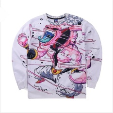 Pria/Wanita Hoodie Naruto Uzumaki Cosplay Kostum Kartun Harajuku Kaus-Internasional
