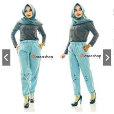 Meow Baggy Pants / celana baggy meow