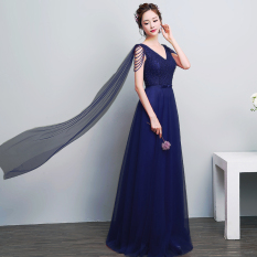 Rok Gaun Pengantin Warna Merah Gaun Malam Baju Pelayanan Model Baru Musim Panas