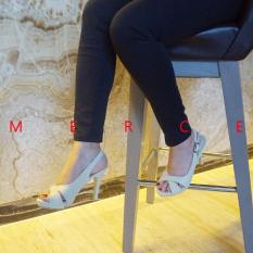 Isabel - Sepatu Wanita Hak Tinggi BRENDA Heels - Putih