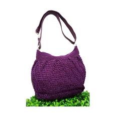 Meyliem Jaya Tas Rajut Hobo Wajik - Ungu