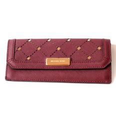 Michael Kors Jamie Flat Wallet (Merlot)