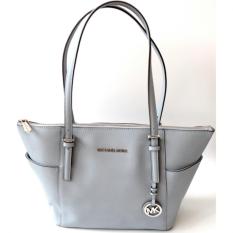 Michael Kors Jet Set East West Top Zip Tote (Dusty Blue)