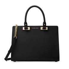 Michael Kors Quinn Satchel Black Authentic Original