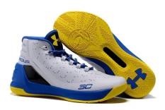 Mid Top Men's Basketball Shoes Curry 3.0 Offical Version Stephen Curry UA SC Offical ( White ) - intl