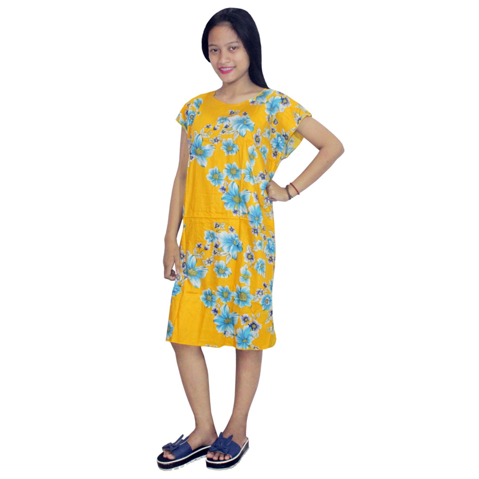 Midi, Daster Midi, Dress Santai, Baju Tidur, Piyama, Atasan Batik (BPT002-116)