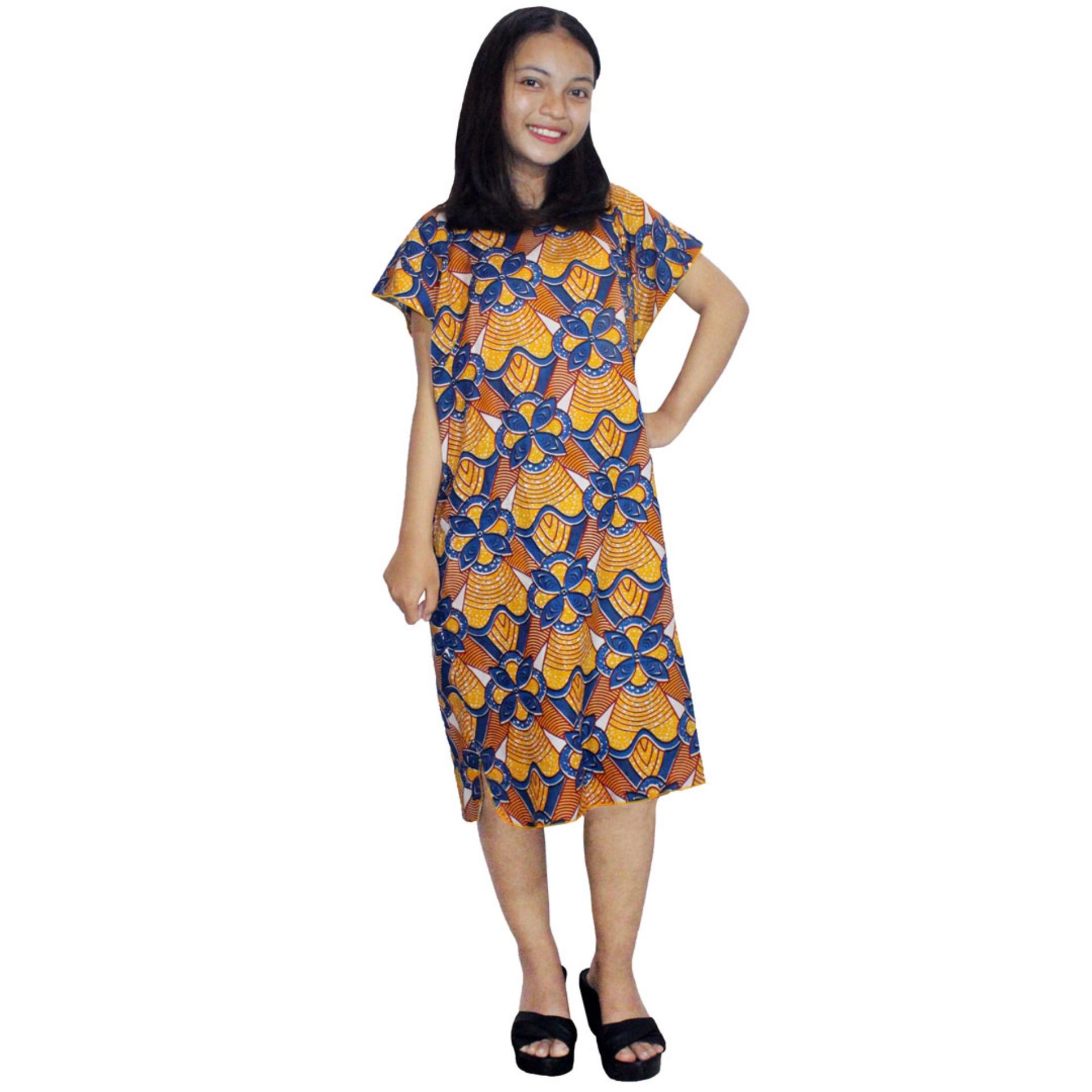 Midi, Daster Midi, Dress Santai, Baju Tidur, Piyama, Atasan Batik (BPT002-119)