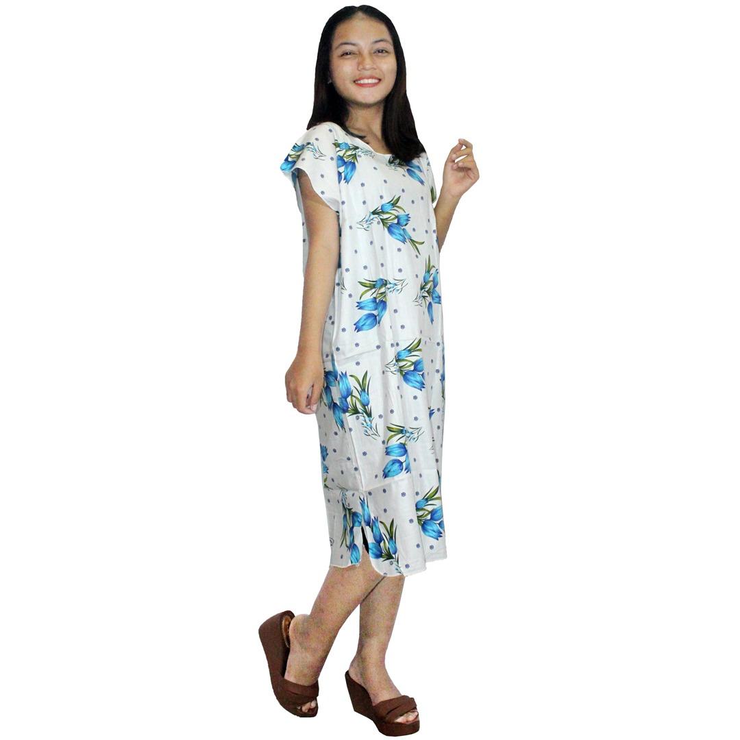 Midi, Daster Midi, Dress Santai, Baju Tidur, Piyama, Atasan Batik (BPT002-123) Batik Alhadi