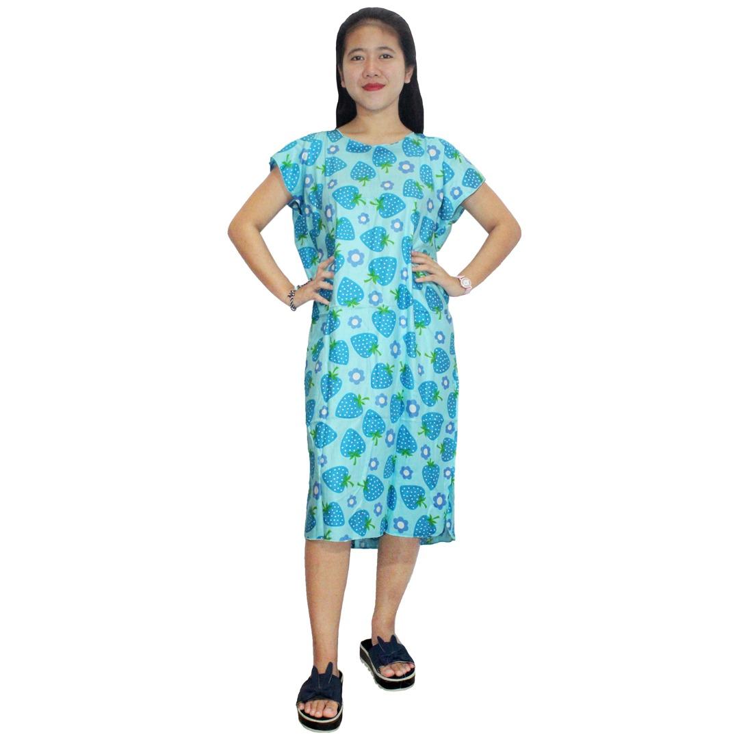 Midi, Daster Midi, Dress Santai, Baju Tidur, Piyama, Atasan Batik (BPT002-128)