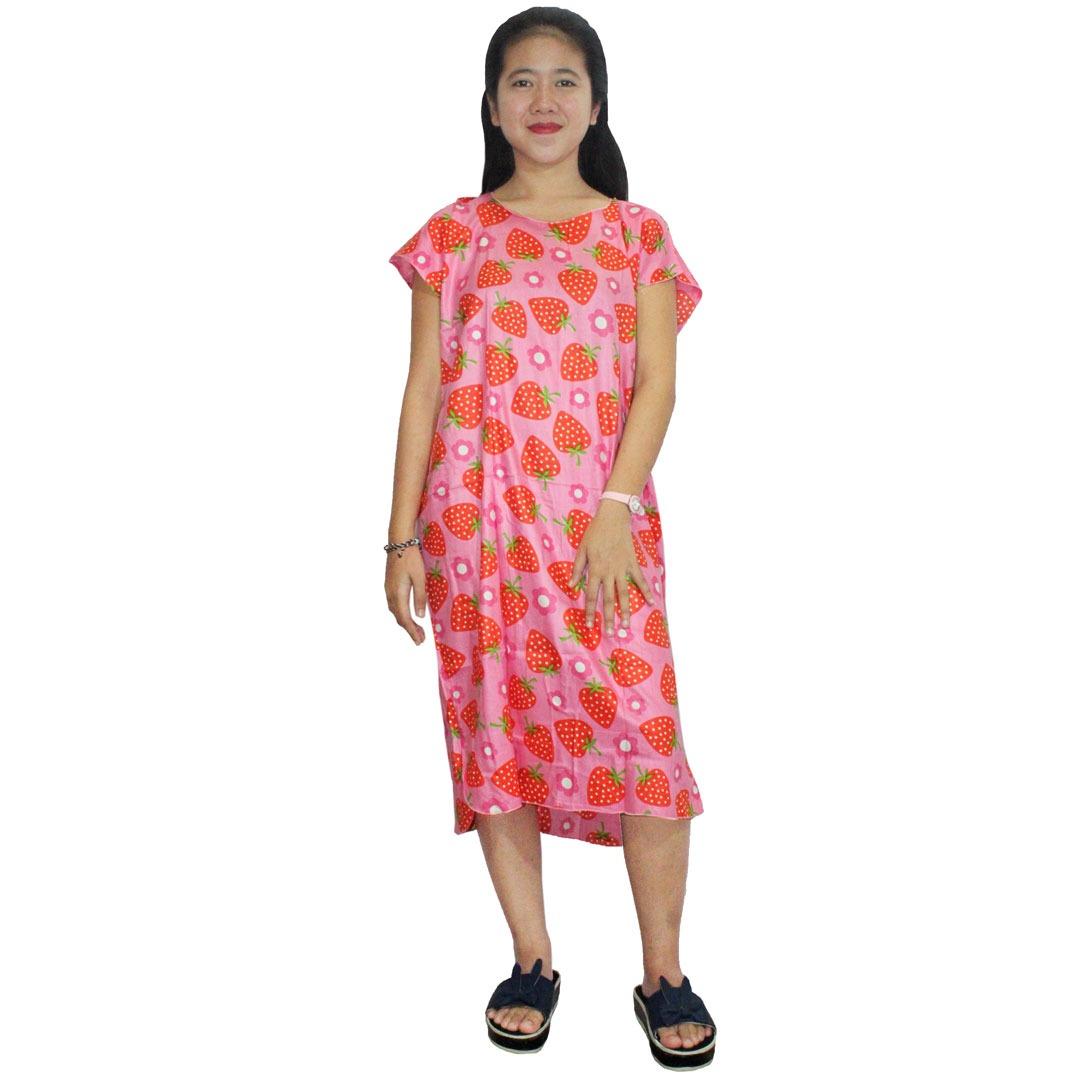 Midi, Daster Midi, Dress Santai, Baju Tidur, Piyama, Atasan Batik (BPT002-128)
