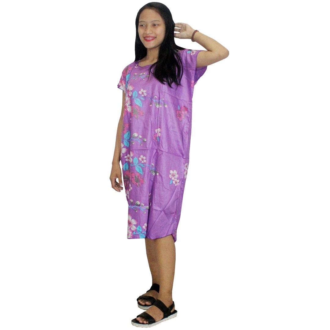 Midi, Daster Midi, Dress Santai, Baju Tidur, Piyama, Atasan Batik (BPT002-129)