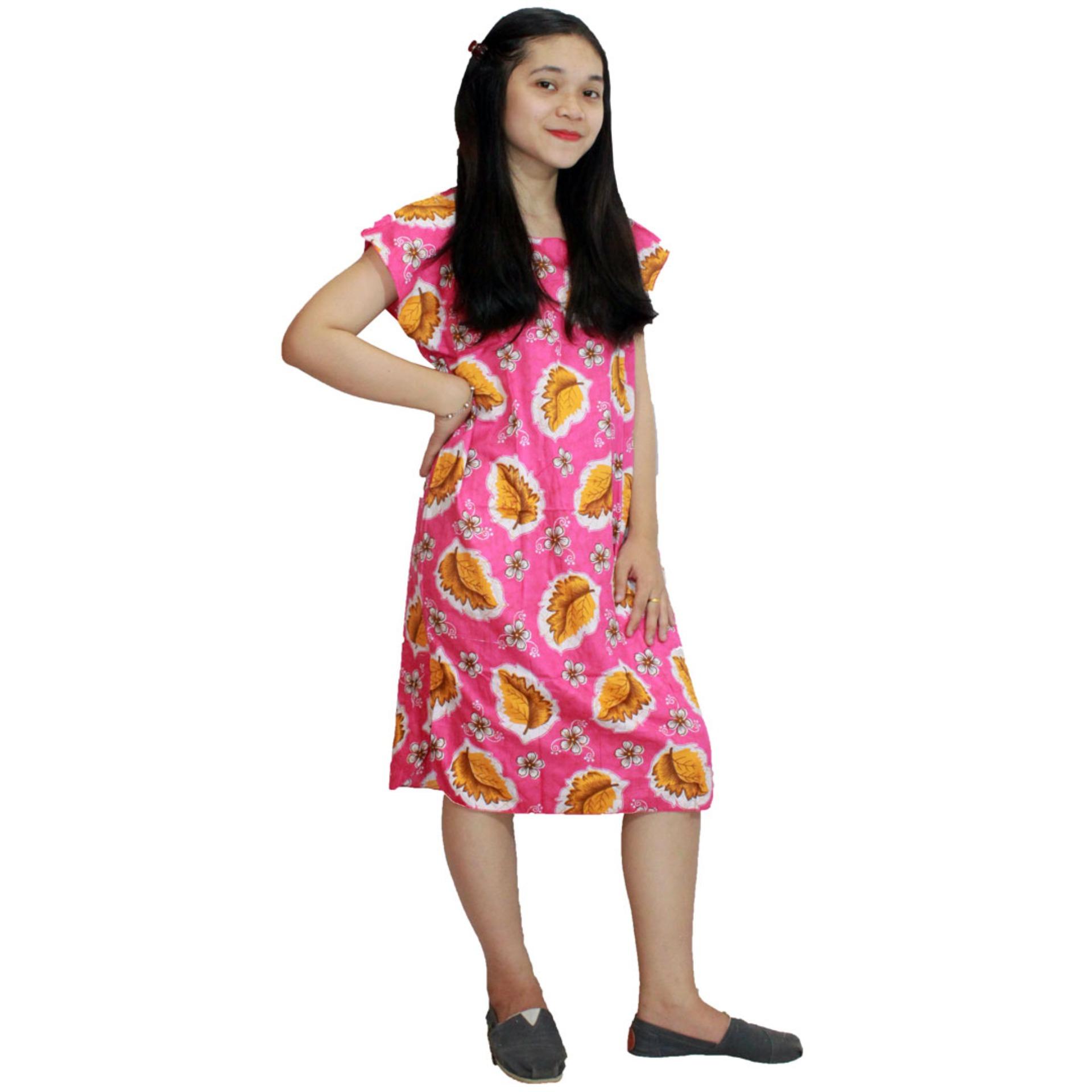 Midi, Daster Midi, Dress Santai, Baju Tidur, Piyama, Atasan Batik (BPT002-98)