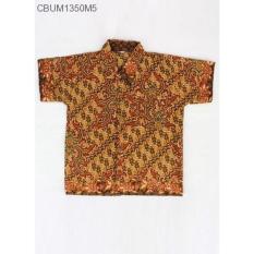 Mila Style - Baju Baju Batik Anak Kemeja Parang Size L CBUM1350 4-5 tahun - Multicolor