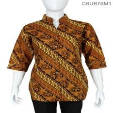 Mila Style - Baju Blus Batik Tanggung Motif Mataram Parang kami - Multicolor