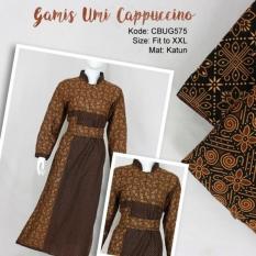 Mila Style - Baju Gamis Batik Katun CBUG575 - Multicolor