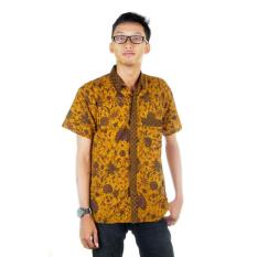 Mila Style Baju / Kemeja / Hem Batik Adrian - Kuning
