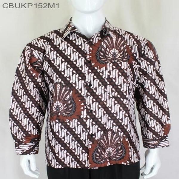 Mila Style - Baju / Kemeja / Hem Batik Lengan Panjang Motif Parang Gurdo CBUKP152 - Multicolor