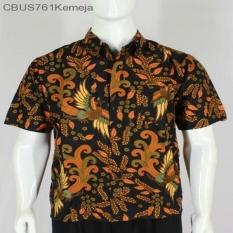 Mila Style - Baju / Kemeja / Hem Batik Lengan Pendek Motif Jokowi CBUS761 - Multicolor