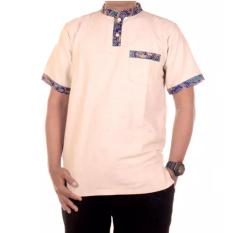 Mila Style Baju Kemeja Koko Batik Varian Aji Edisi 03 - Putih