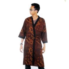 Mila Style Baju Tidur Kimono Batik Piyama Spa Mitha for Men - Multicolor